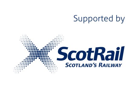 'Supported by ScotRail' logo