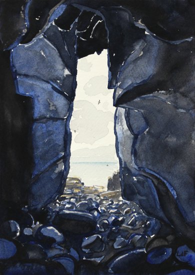Altarstanes cave, 15x21cm