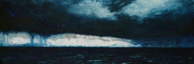 crossing to Lewis, 25x74cm